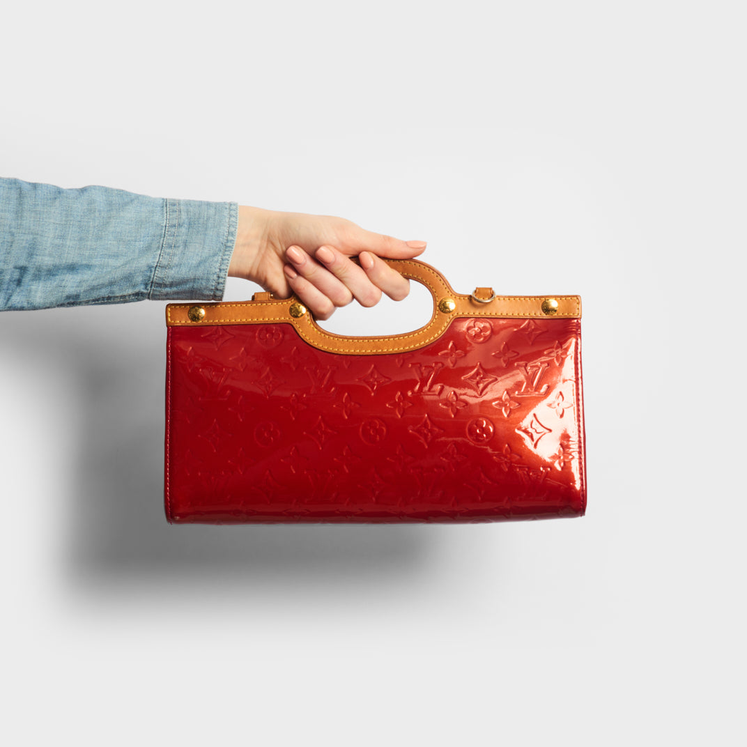 Louis Vuitton Roxbury Drive Monogram Vernis Patent Leather Shoulder Bag on  SALE