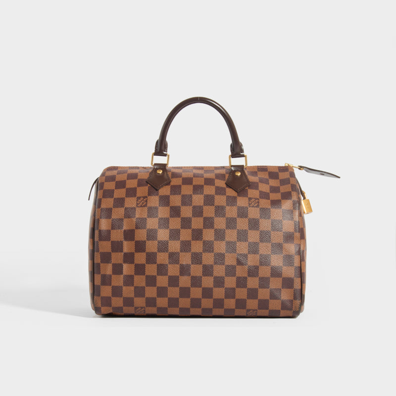 Speedy 30 in Damier Ebène Canvas