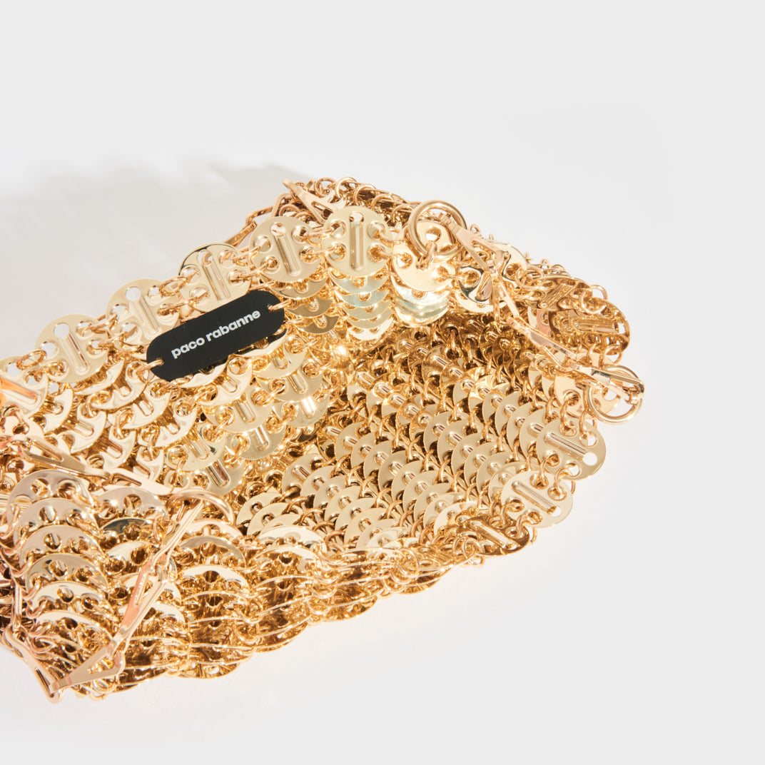 Iconic 1969 Chain Shoulder Bag in Gold