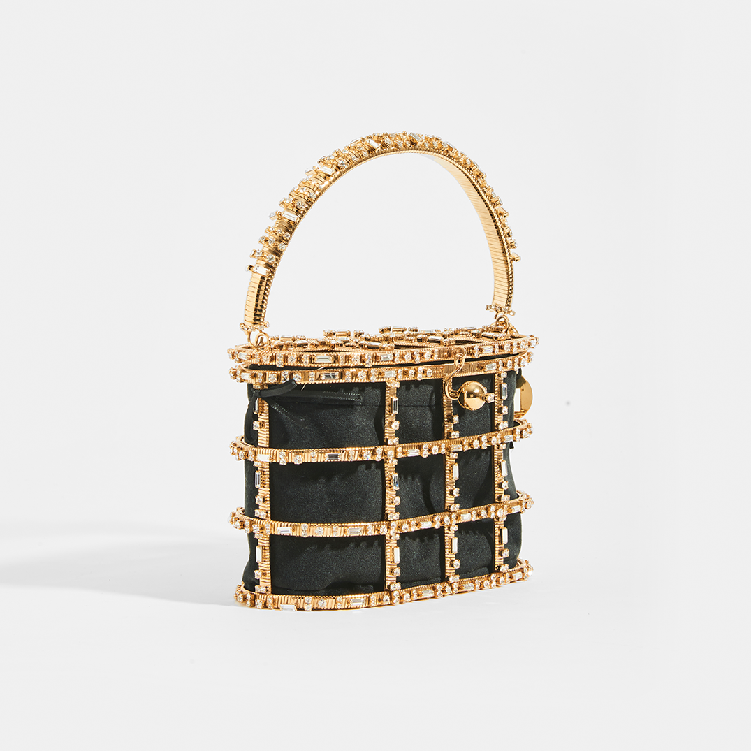 Vestale Embellished Bucket Bag [ReSale]