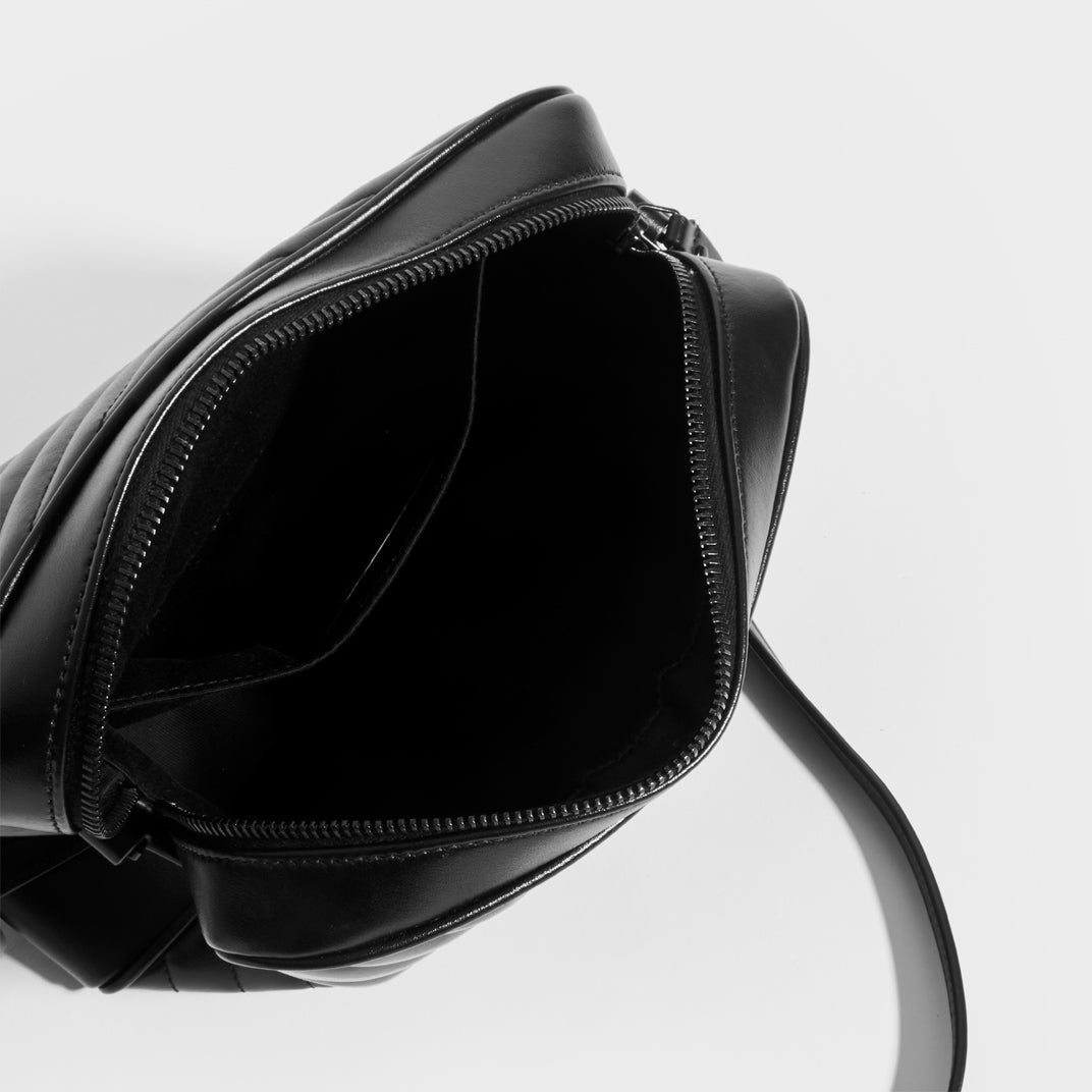 Saint Laurent Lou camera bag Black Leather ref.956510 - Joli Closet