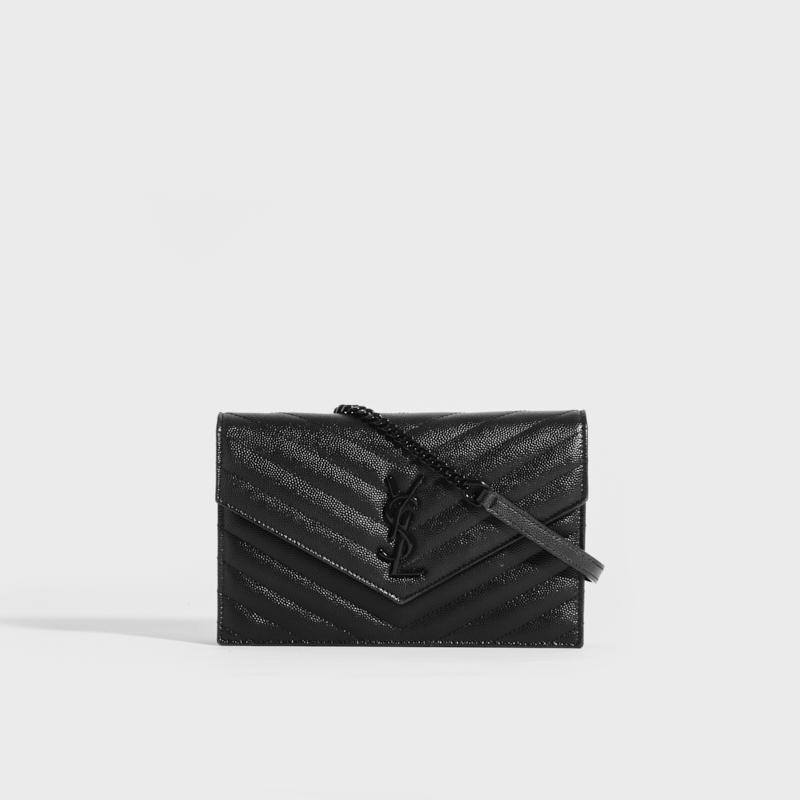 AFRODITE | Black Envelope / Clutch Bag | Gillini Hand Made Leather Bags -  Tote - Backpack - Envelope