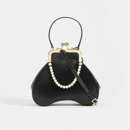 Baby Bean Faux Pearl Embellished Tote [ReSale]