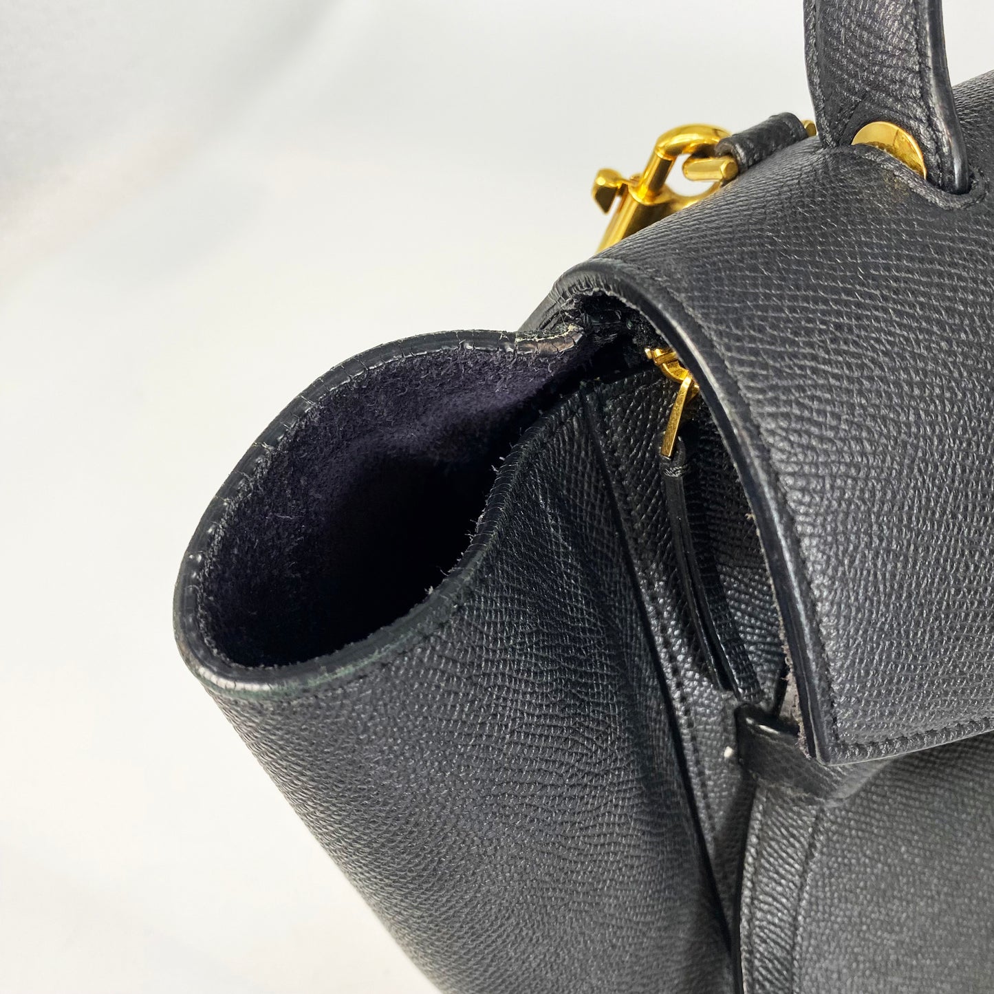 Mini Belt Bag in Grained Leather [ReSale]